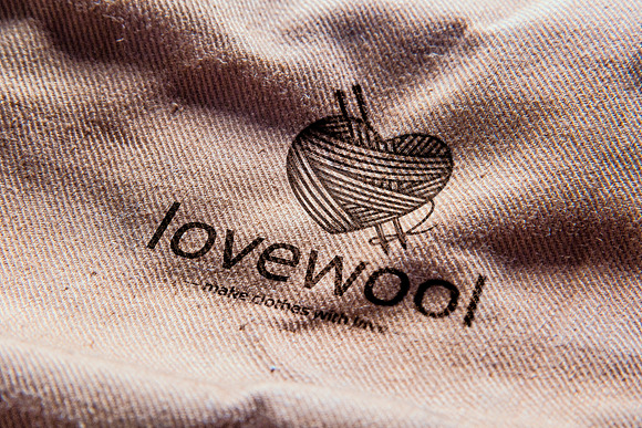 Wool Love Logo Template in Logo Templates - product preview 2