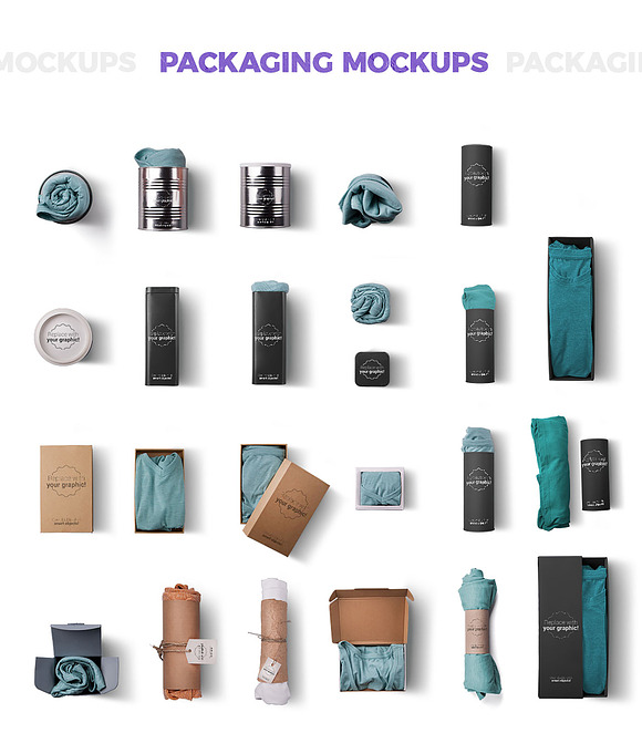 T-shirt Mockups & Packages in Scene Creator Mockups - product preview 5