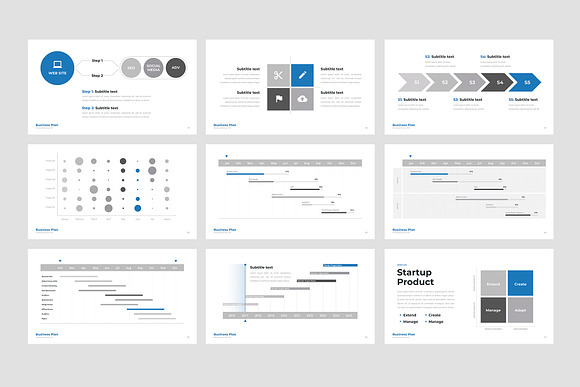 Business Tool 2020 Google Slides in Google Slides Templates - product preview 4