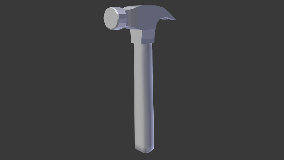 Low Poly Hammer in Tools - product preview 4