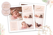 PSD Photo Session Card Template #58