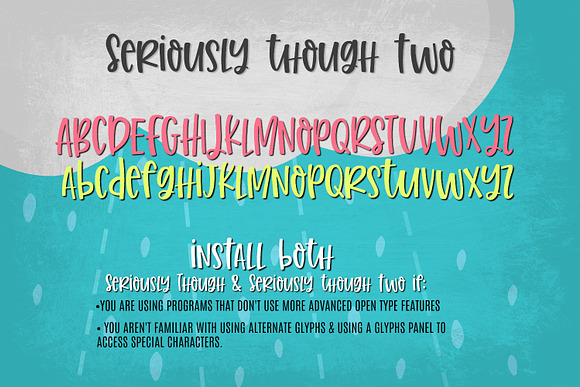 Seriously Though Handwritten Font in Display Fonts - product preview 8
