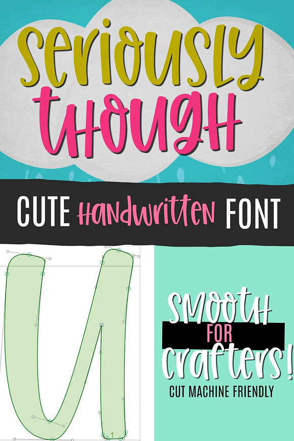 Seriously Though Handwritten Font in Display Fonts - product preview 10