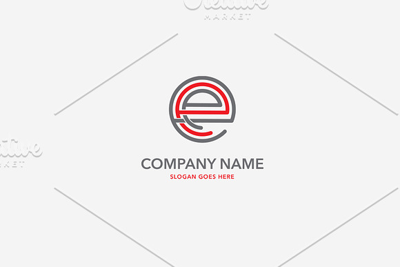 Letter E Logo Template, in Logo Templates - product preview 2