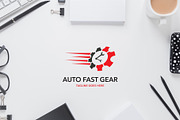 Auto Fast Gear Logo Template