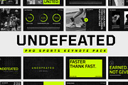 UNDEFEATED - PRO SPORTS KEYNOTE PACK