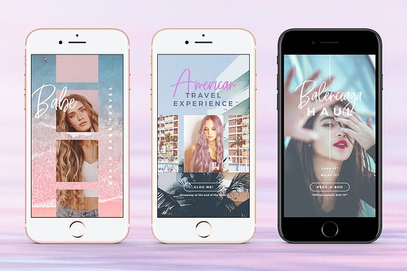 SALE 2in1 Dreamy Vibes Edition in Instagram Templates - product preview 7