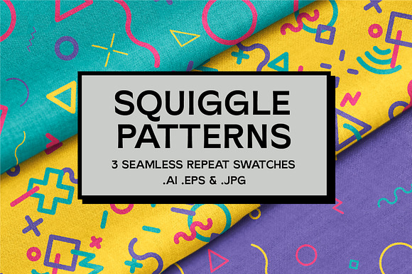 Squiggle Patterns in Patterns - product preview 6
