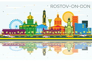 Rostov-on-Don Russia City Skyline