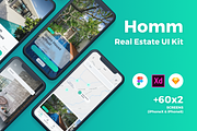 Homm Real Estate UI Kit