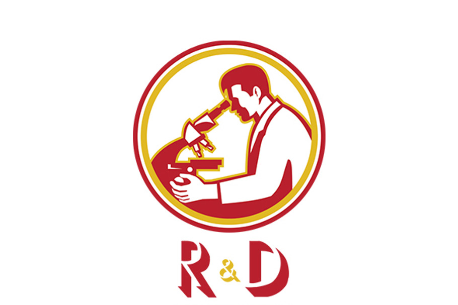 R D Medical Laboratories Logo Creative Logo Templates Creative