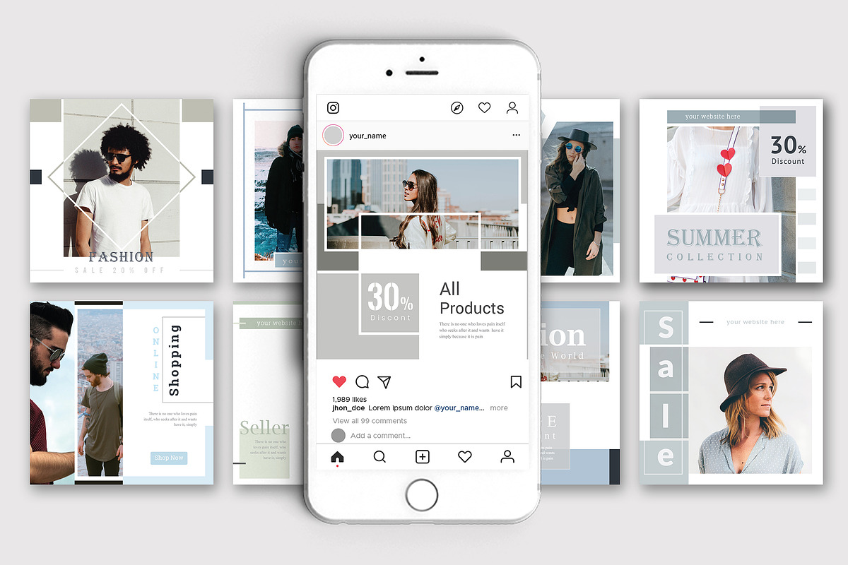Product Sale Social Media Pack in Instagram Templates - product preview 8