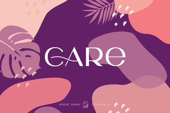 Rosie Sans - Gorgeous Typeface in Sans-Serif Fonts - product preview 40