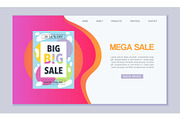 Mega sale and super discount offer
