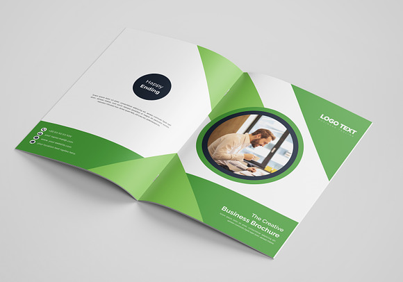 Creative Business Brochure Template in Brochure Templates - product preview 1