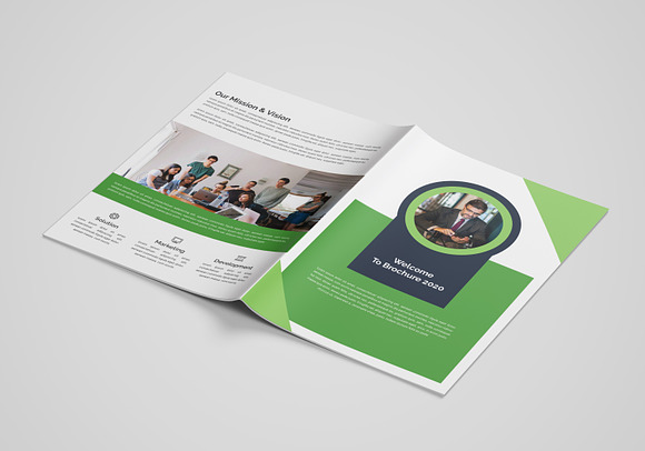 Creative Business Brochure Template in Brochure Templates - product preview 2