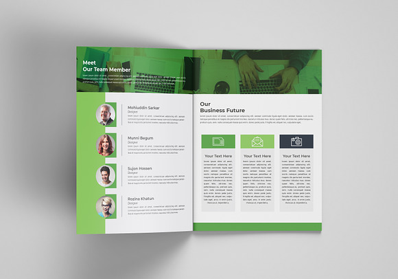 Creative Business Brochure Template in Brochure Templates - product preview 4