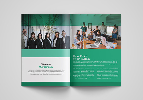 Corporate Business Brochure Template in Brochure Templates - product preview 2