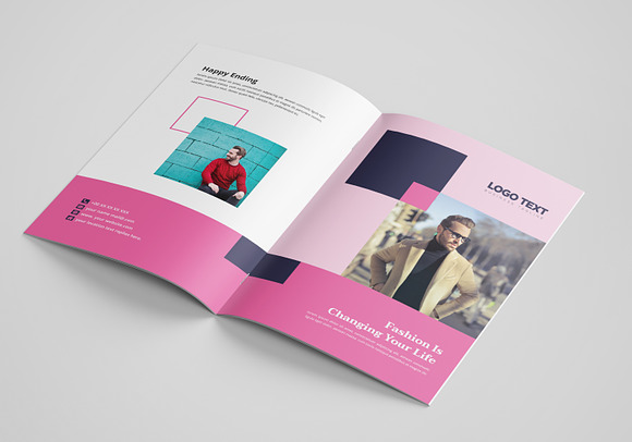 Fashion Brochure Template in Brochure Templates - product preview 1