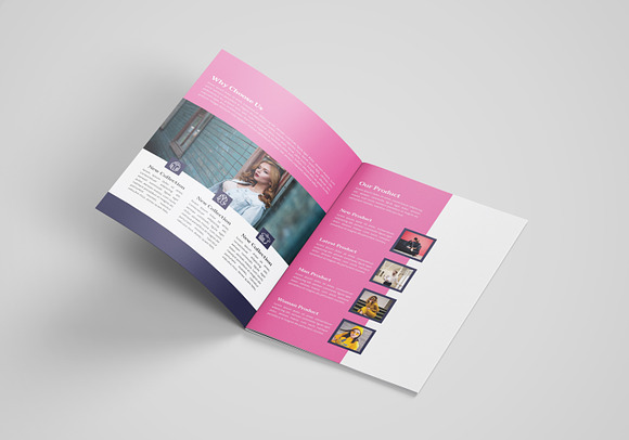 Fashion Brochure Template in Brochure Templates - product preview 4