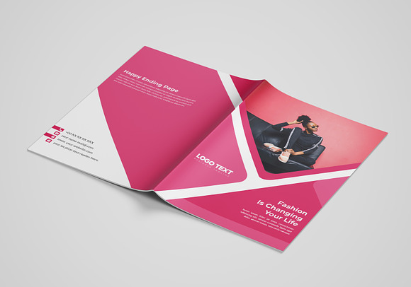 Fashion Brochure Template in Brochure Templates - product preview 1