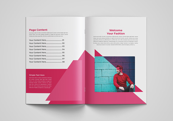 Fashion Brochure Template in Brochure Templates - product preview 2
