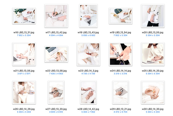 HANDS (90 ph. from all "Lady Boss") in Instagram Templates - product preview 2
