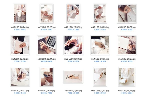 HANDS (90 ph. from all "Lady Boss") in Instagram Templates - product preview 4
