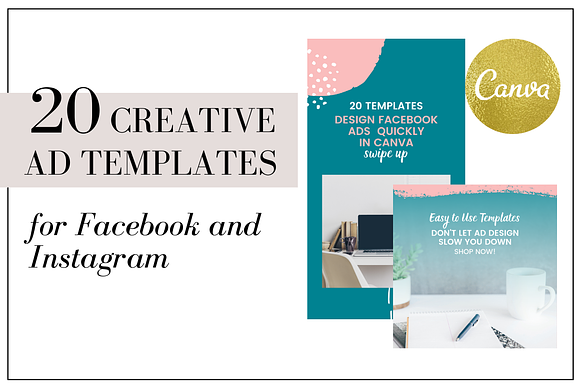 Facebook Ad Templates Canva in Social Media Templates - product preview 5