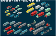 Different Cars Transport Set