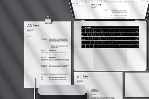 Resume/CV Letter Template for Google in Resume Templates - product preview 4