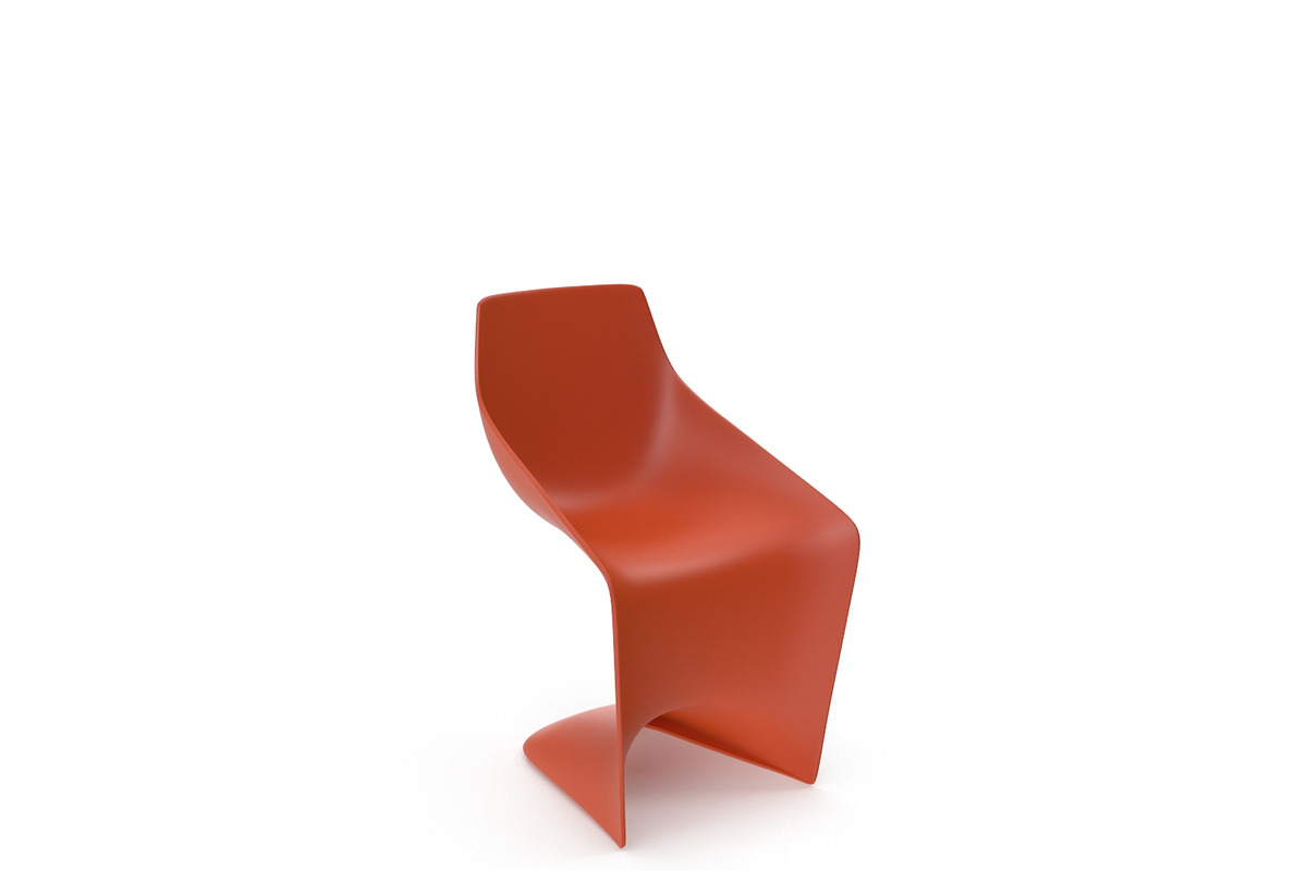 Modern Pulp Chair in Furniture - product preview 8