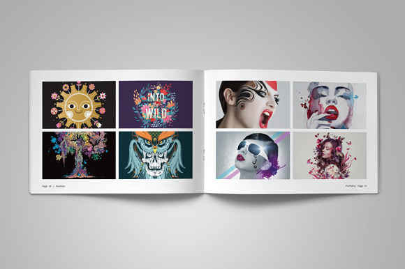 Graphic Design Portfolio in Brochure Templates - product preview 9