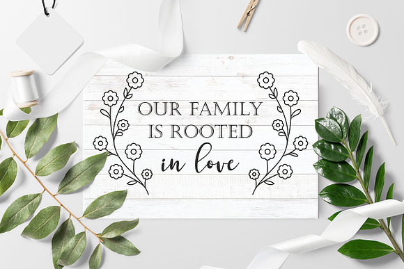 Family Quotes SVG cut files. Bundle in Objects - product preview 3