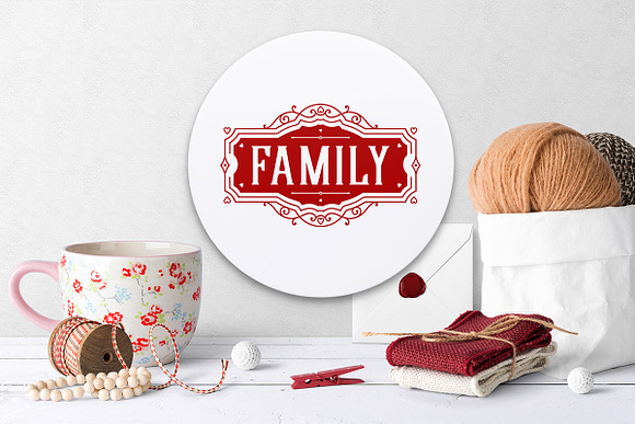 Family Quotes SVG cut files. Bundle in Objects - product preview 6