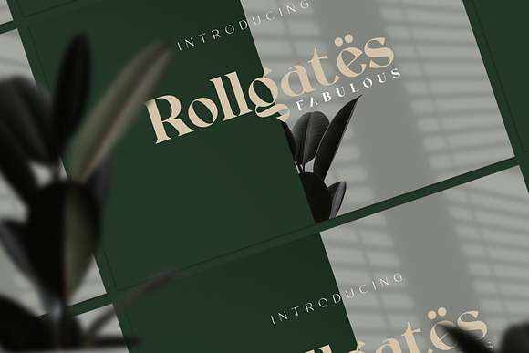 Rollgates Fabulous in Display Fonts - product preview 1