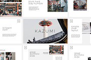 Kazumi - Google Slide Template