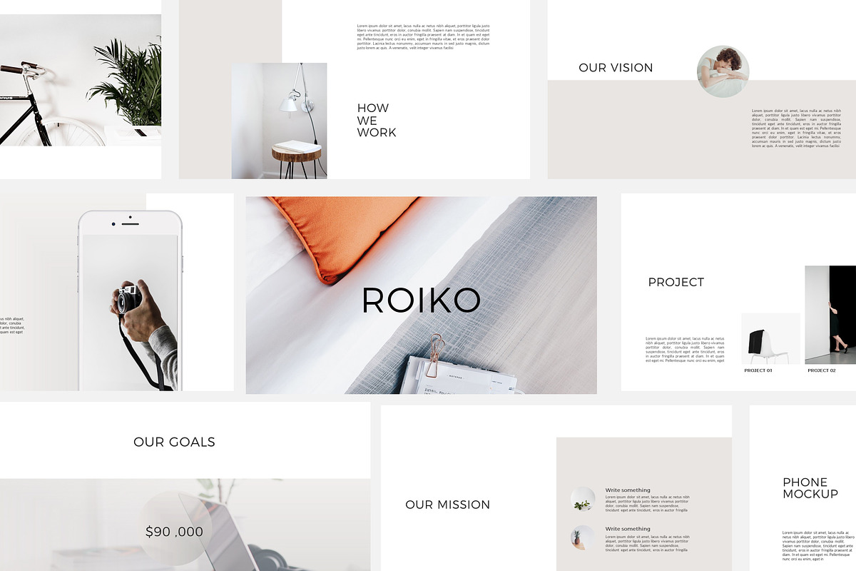 Reiko - Google Slide Template in Google Slides Templates - product preview 8
