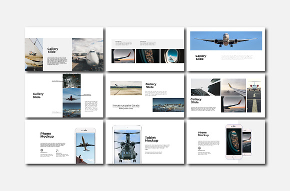 Plane - Keynote Template in Keynote Templates - product preview 3