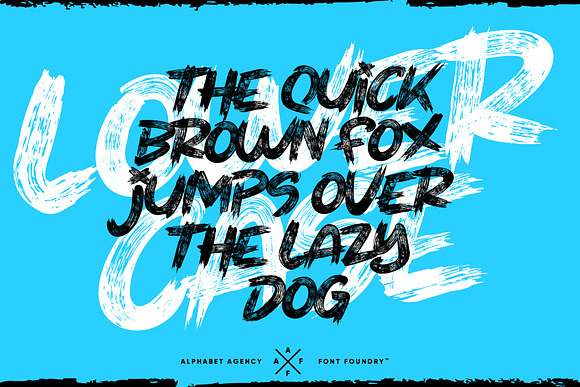 THEY LIVE PAINT BRUSH FONT in Display Fonts - product preview 1