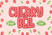 Cherry Bell - Freshty Font
