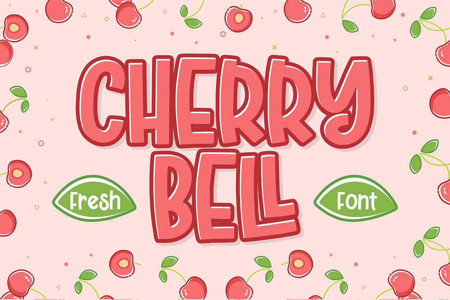 Cherry Bell - Freshty Font in Display Fonts - product preview 8