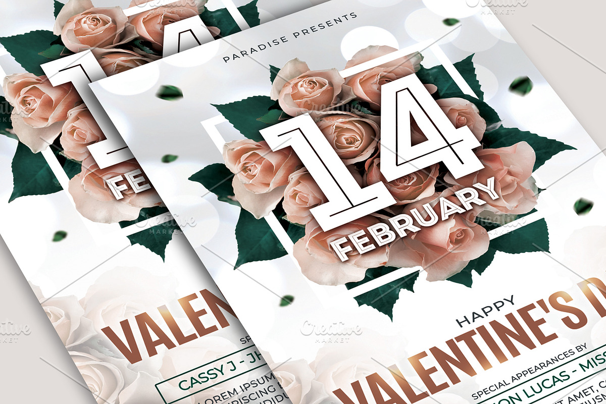 Valentine's Day Flyer in Flyer Templates - product preview 8