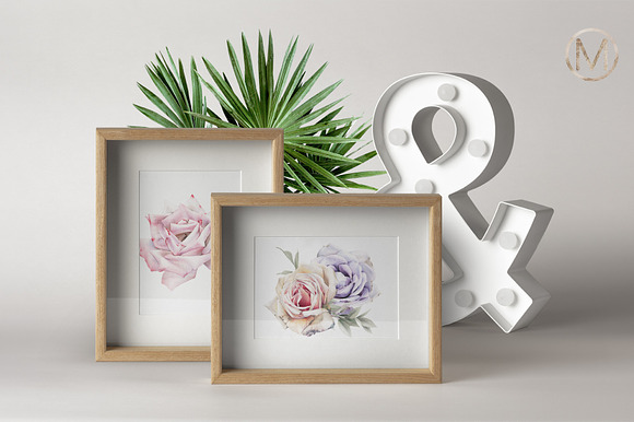 Watercolor flowers (PNG) in Illustrations - product preview 2