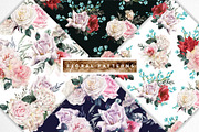 Floral Patterns (PNG & JPEG)