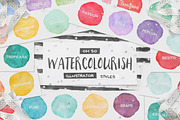 90 Watercolor AI Styles + EXTRAS!