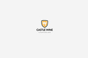 Castle Wine Logo Template