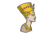 Ancient Egyptian Nefertiti Pharaoh