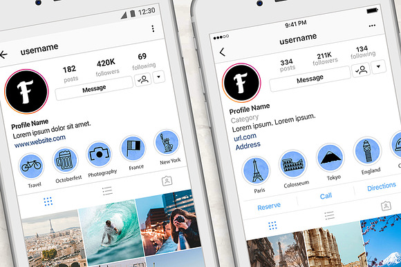 Travel Instagram Highlight Cover in Instagram Templates - product preview 6