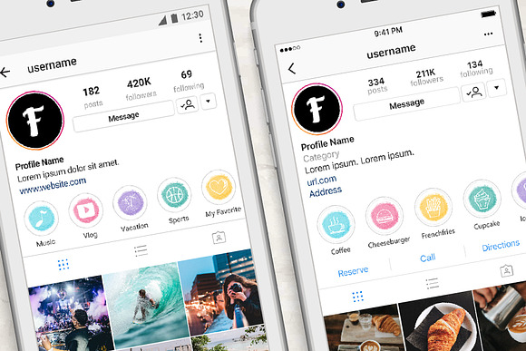 Daily Instagram Highlight Floral in Instagram Templates - product preview 3